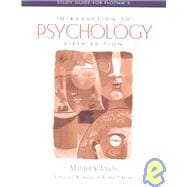 Introduction to Psychology STUDY GUIDE