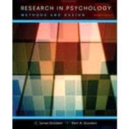 Research in Psychology: Methods and Design