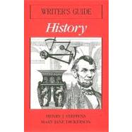 Writer's Guide: History