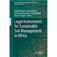 Legal Instruments for Sustainable Soil Management in Africa