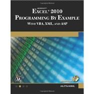 Microsoft Excel 2010 Programming by Example
