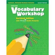 Vocabulary Workshop  2011 Level Green (Grade 3) Student Edition (66237)