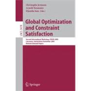 Global Optimization And Constraint Satisfaction