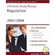 CPA Exam Practice Manual Regulation 2007/2008