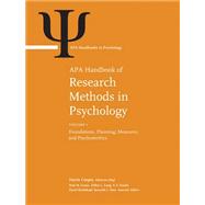 APA Handbook of Research Methods in Psychology Volume 1: Foundations, Planning, Measures, and Psychometrics Volume 2: Research Designs: Quantitative, Qualitative, Neuropsychological, and Biological Volume 3: Date Analysis and Research Publication
