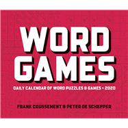 Word Games 2020 Calendar