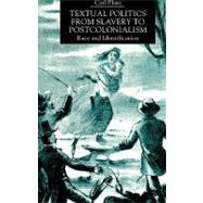 Textual Politics from Slavery to Postcolonialism : Race and Identification