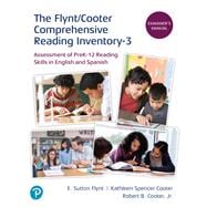Bundle: Flynt/Cooter Comprehensive Reading Inventory, Assessment of K-12 Reading Skills in English and Spanish