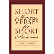 Short Memory Verses for Short Memories
