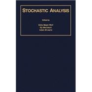 Stochastic Analysis : Liber Amicorum for Moshe Zakai