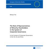 The Role of Representatives of Minority Shareholders in the System of Corporate Governance