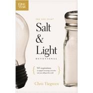 The One Year Salt & Light Devotional book cover, ISBN 9781496430052