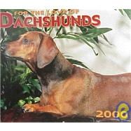 For the Love of Dachshunds 2000 Calendar