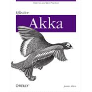 Effective Akka, 1st Edition