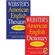 Webster's American English Thesaurus & Webster's American English Dictionary