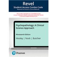 Revel + Print Combo Access Code for Psychopathology