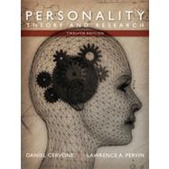 Personality: Theory and Research,9781118360057