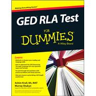 GED RLA For Dummies,9781119030058