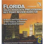 Florida: Sales Associate Prelicensing Key Point Review