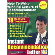 Instant Recommendation Letter Kit