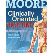 Moore Clinically Oriented Anatomy 7E Text & Moore's Clinical Anatomy Review, Powered by PrepU Package