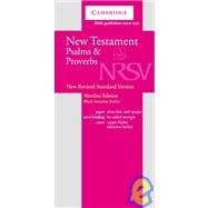NRSV New Testament with Psalms and Proverbs Black imitation leather NRNT1