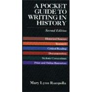 Pocket Guide to Writing History