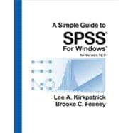 A Simple Guide to SPSS for Windows for Version 12.0