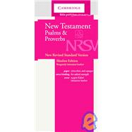 NRSV New Testament with Psalms and Proverbs Burgundy imitation leather NRNT1