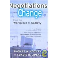 Negotiations and Change