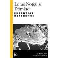 Lotus Notes & Domino Essential Reference