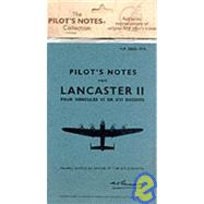 Avro Lancaster II -pilot's Notes