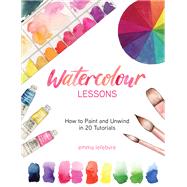 Watercolour Lessons book cover, ISBN 9781684810079