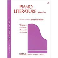 Piano Literature: Volume 1