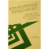 Progress in Self Psychology, V. 16