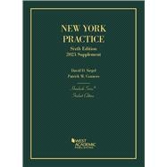 New York Practice, 6th, Student Edition, 2023 Supplement(Hornbooks)