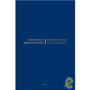 Bibliographie linguistique de l'année 2000/Linguistic Bibliography for the year 2000