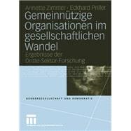 Gemeinnützige Organisationen im gesellschaftlichen Wandel