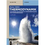 Thermodynamik book cover, ISBN 9783111070087