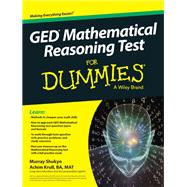 Ged Mathematical Reasoning Test for Dummies,9781119030089
