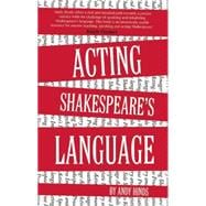 Acting Shakespeare's Language