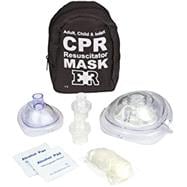 Ever Ready First Aid Adult and Infant CPR Mask Combo Kit with 2 Valves (With Pair of Nitrile Gloves & 2 Alcohol Prep Pads) B08231Q6TZ (NO RETURNS ALLOWED)