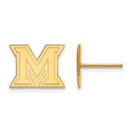 Miami Gold Plated XS Post Earrings