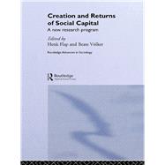 Creation and Returns of Social Capital