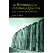 The Persistence of the Palestinian Question: Essays on Zionism and the Palestinians,9780415770095