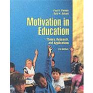 Motivation in Education : Theory, Research, and Applications