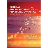 Clinical Pharmacokinetics and Pharmacodynamics Concepts and Applications