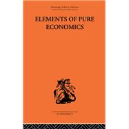 Elements of Pure Economics
