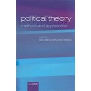Political Theory Methods and Approaches