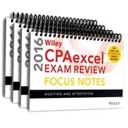 Wiley Cpaexcel Exam Review 2016 Focus Notes Set